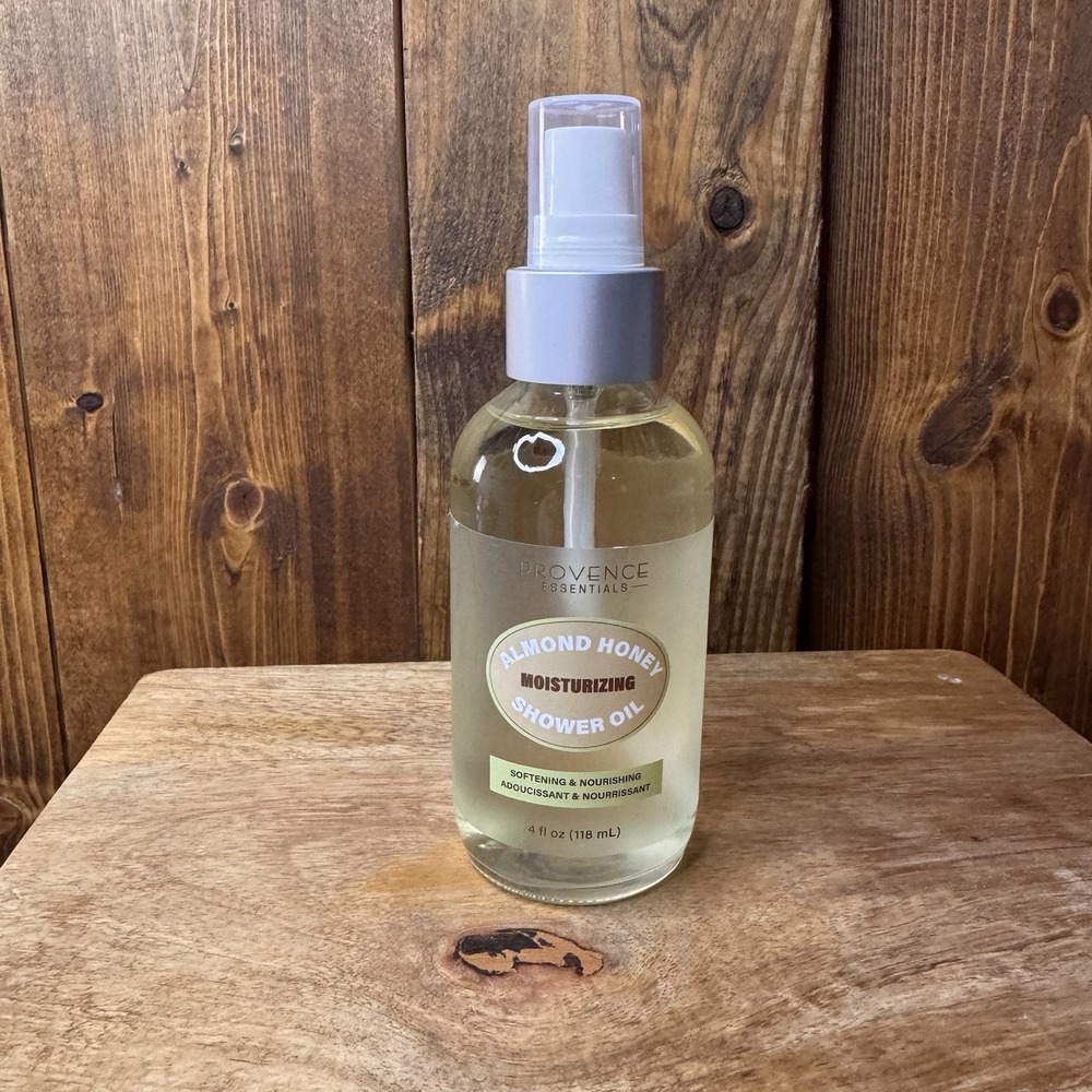 Provence Essentials Almond Honey Moisturizing Shower Oil Softening 4 fl oz